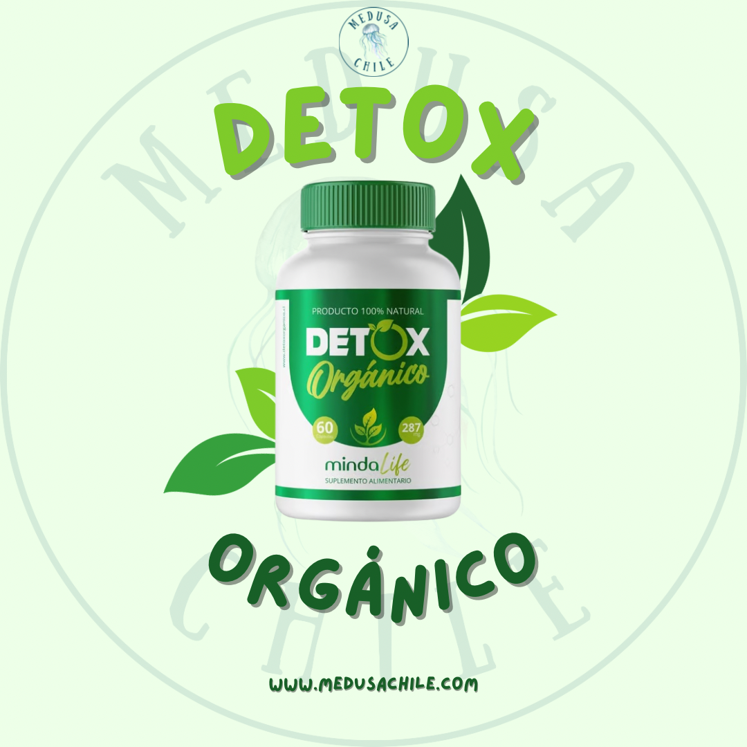 DETOX ORGÁNICO 287MG 60 CÁPSULAS 🍃